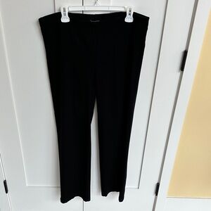 Eileen Fisher Black Straight Leg Pants Size PL